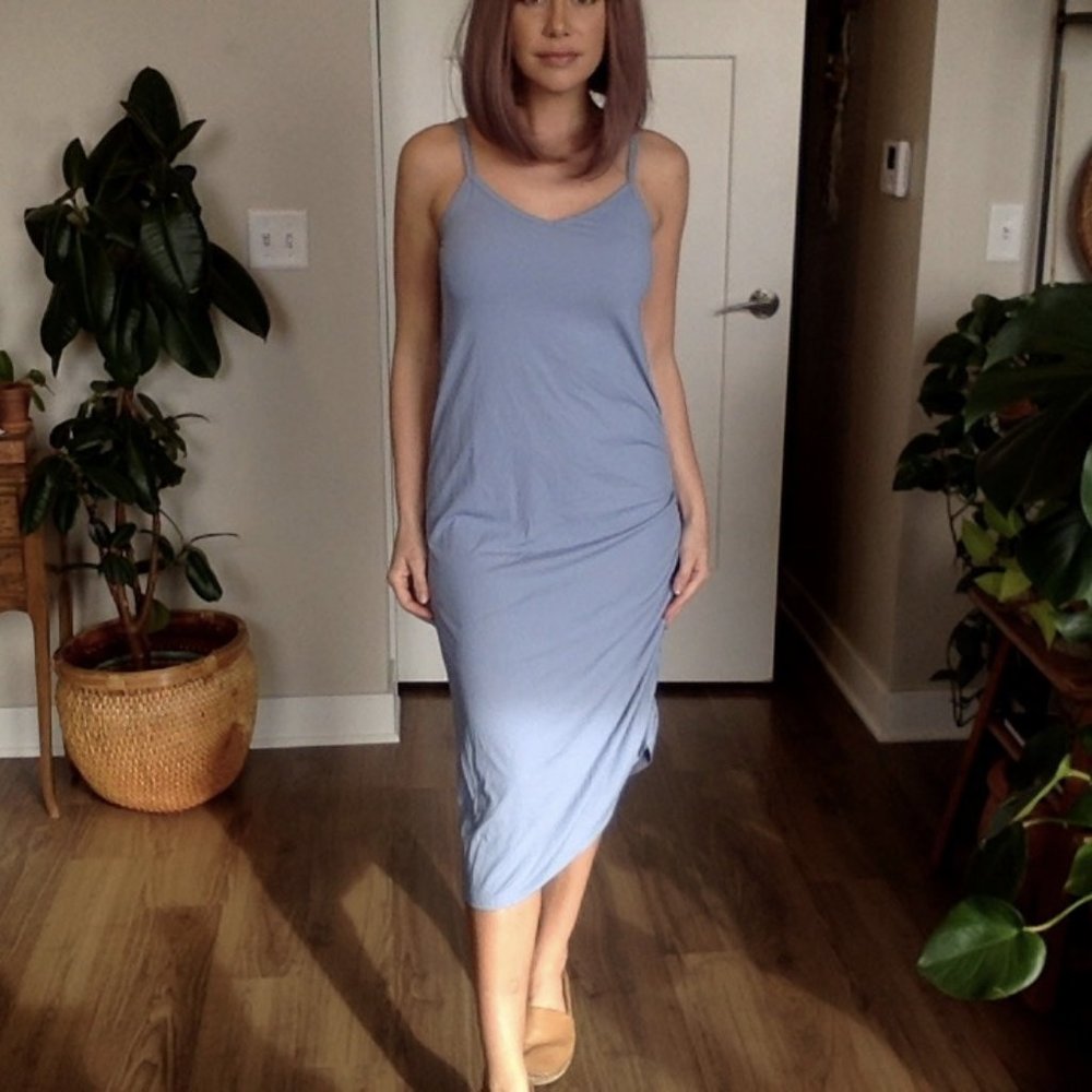 Light Blue Slip Dress